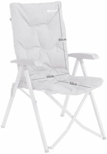 Outwell Yellowstone Lake Vouwstoel - Grijs - Afbeelding 3