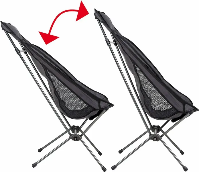 Bo-Camp Extreme XL Vouwstoel - Grijs - Afbeelding 4