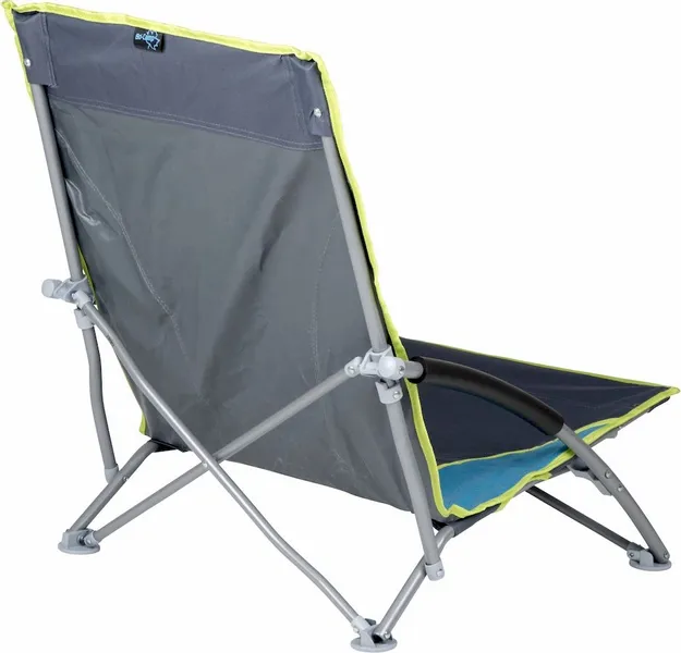 Bo-Camp Beach Chair Compact Vouwstoel - Blauw/grijs - Afbeelding 2