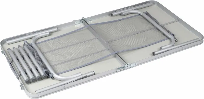 Bo-Camp Premium 120 X 60 Koffermodel Campingtafel - Grijs - Afbeelding 4
