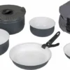 Bo-Camp Camping Keramische Coating Pannenset - 7 Delig