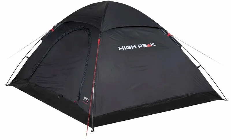 High Peak Monodome XL Koepeltent - 4 Persoons - Zwart