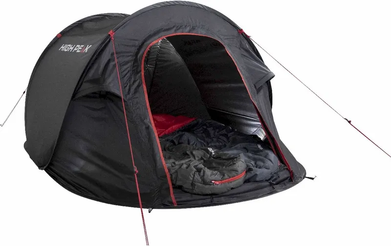 High Peak Vision 2 Pop-up Tent - 2 Persoons - Zwart - Afbeelding 3