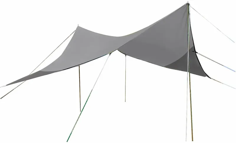 Bo-Camp Travel Tarp - 4-hoekig - 500 X 500 Cm