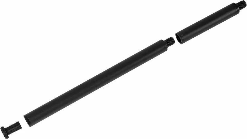 Bo-Camp Industrial Decatur 90 X 60 Campingtafel - Zwart/houtlook - Afbeelding 8