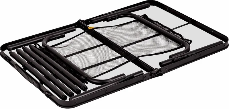 Bo-Camp Industrial Decatur 90 X 60 Campingtafel - Zwart/houtlook - Afbeelding 9