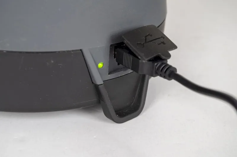 Bo-Camp Photon Tafellamp - Zwart & Antraciet - Afbeelding 9