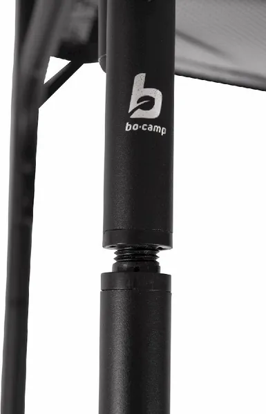 Bo-Camp Industrial Decatur 90 X 60 Campingtafel - Zwart/houtlook - Afbeelding 5