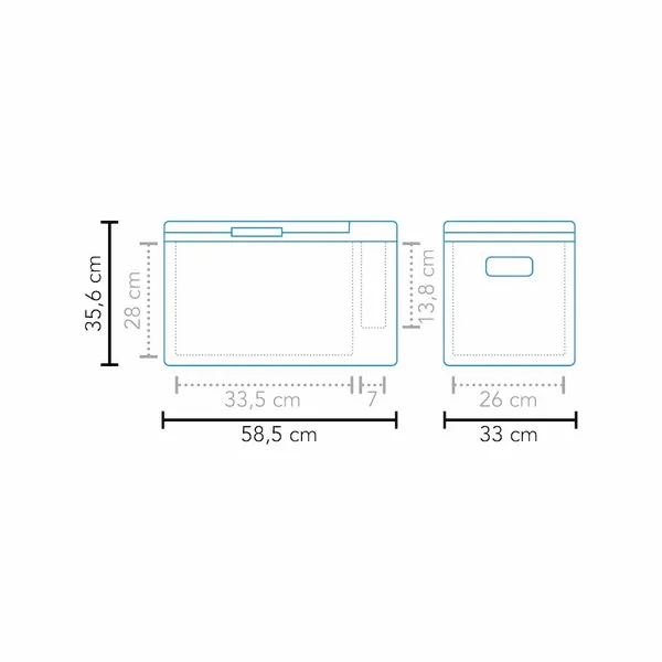 Mestic MCC-25 Compressor Koelbox - 25 Liter - Afbeelding 7