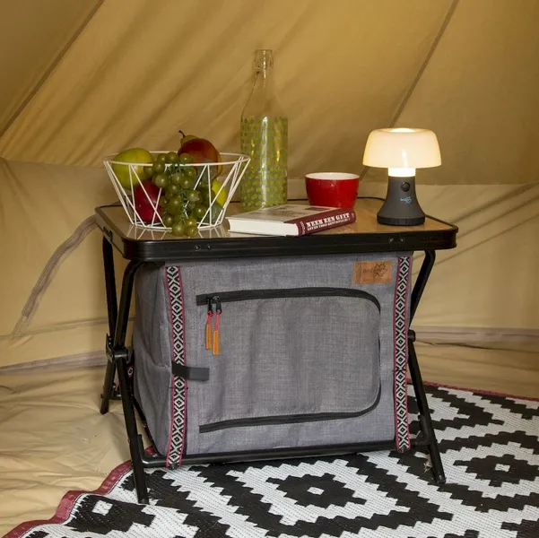 Bo-Camp Sirius Tafellamp Met Kap - Antraciet - Afbeelding 3