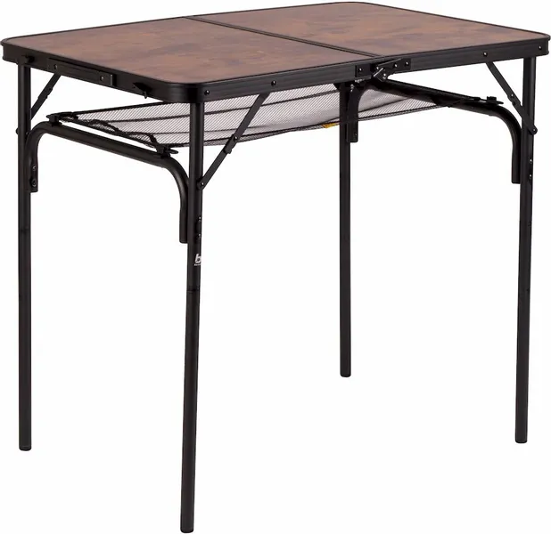 Bo-Camp Industrial Decatur 90 X 60 Campingtafel - Zwart/houtlook