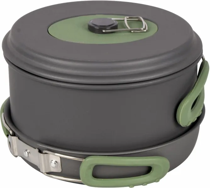 Bo-Camp Explorer Hard Anodized Pannenset - 4 Delig - Afbeelding 3