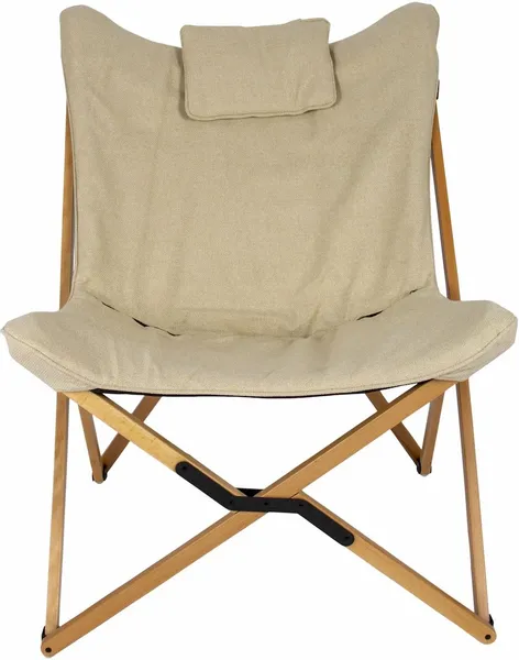 Bo-Camp Urban Outdoor Wembley Vlinderstoel - Beige - L - Afbeelding 2