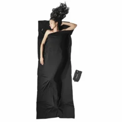 Cocoon Dekenmodel Lakenzak - Zwart - Merino Wol