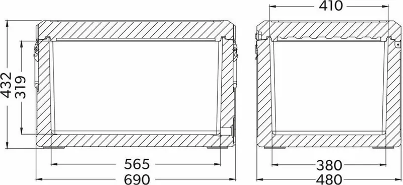 Dometic Cool Ice CI 70 Passieve Koelbox - 71 Liter - Afbeelding 13