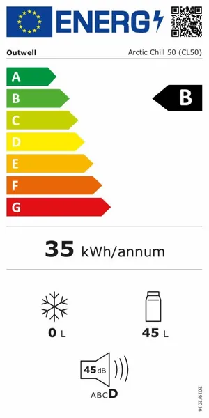 Outwell Arctic Chill 50 Compressor Koelbox - 45 Liter - Blauw - Afbeelding 14