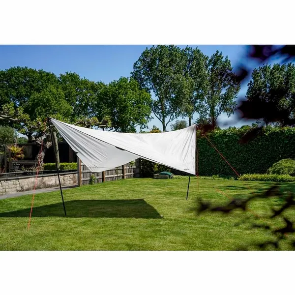 Bo-Camp Travel Tarp - 4-hoekig - 300 X 300 Cm - Afbeelding 4
