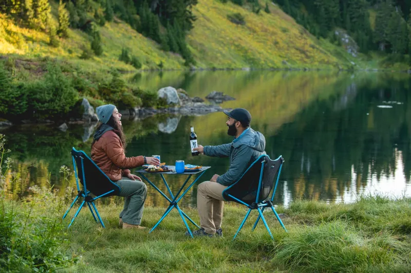 Helinox Café Chair Campingstoel - Zwart - Afbeelding 6