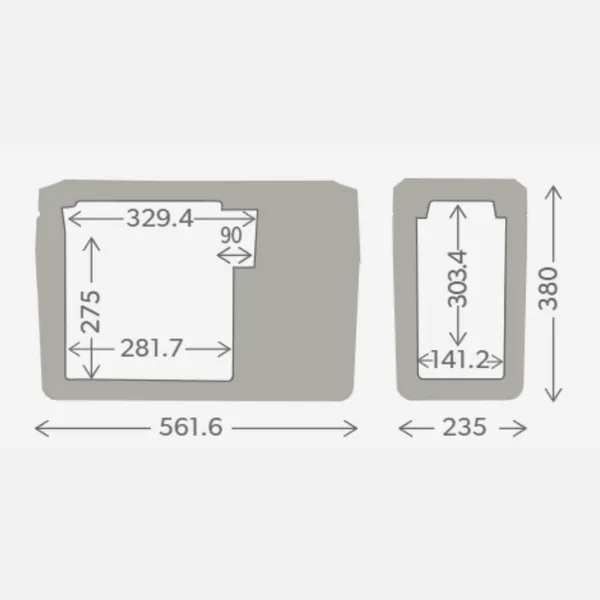 Dometic CFF 12 Compressor Koelbox - 13 Liter - Afbeelding 11