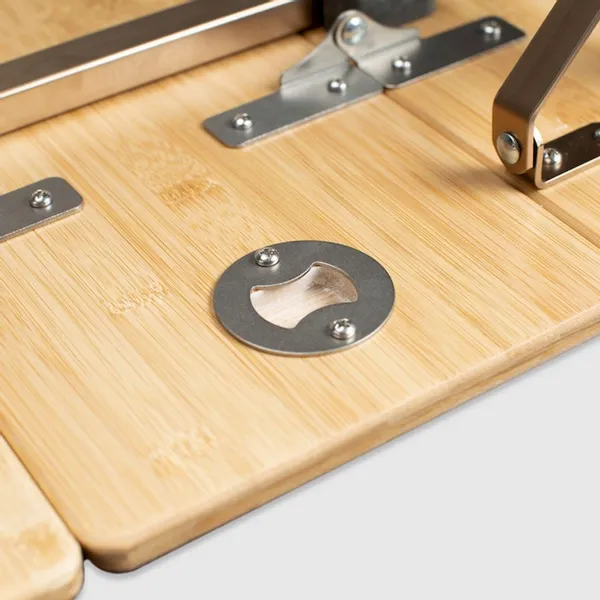 Zempire Kitpac V2 Campingtafel - Groot - 100 X 65 - Bamboe - Afbeelding 5